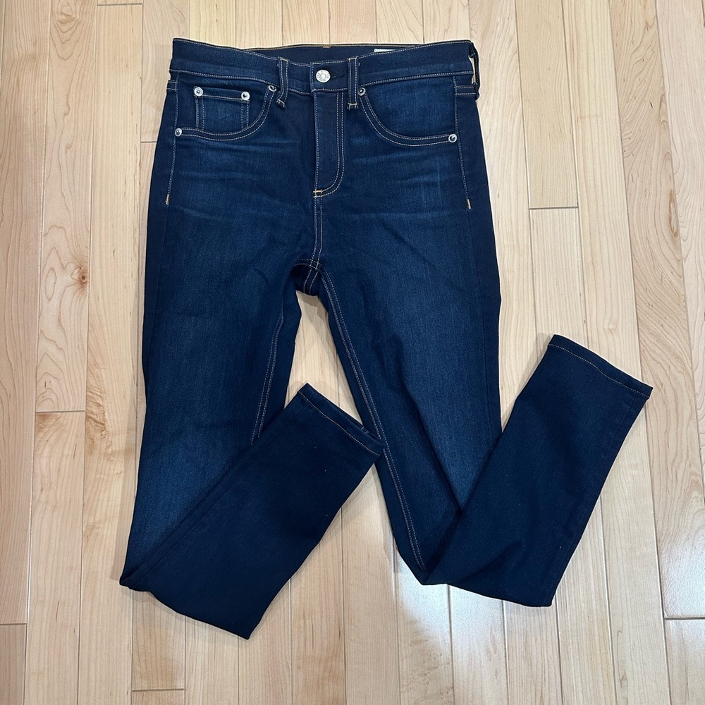 Rag & Bone high rise skinny jeans size 26
